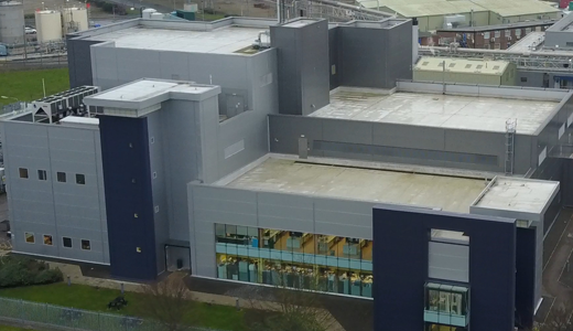 Fujifilm Diosynth aerial photo of Billingham UK facility