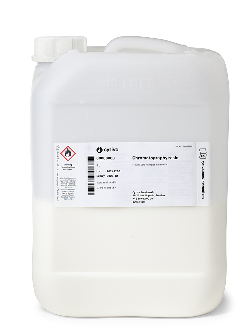 Chromatography resin, 5 L
