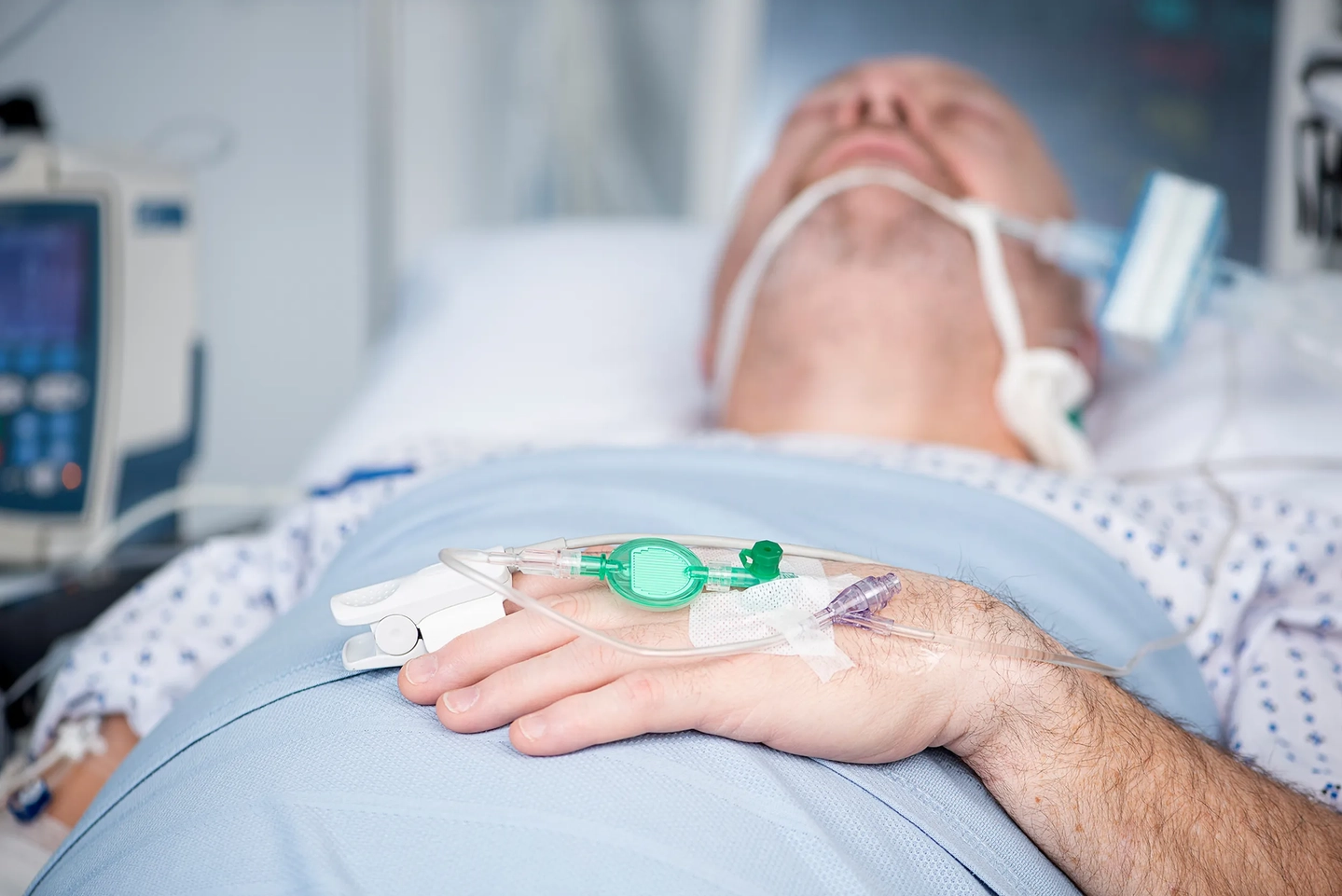 Infusion filter connected to IV line preventing contaminants from reaching patient during therapy