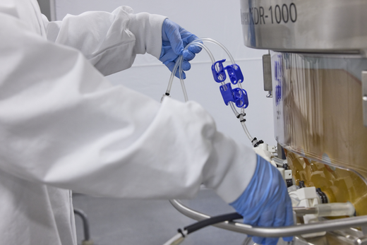 Xcellerex XDR sampling lines