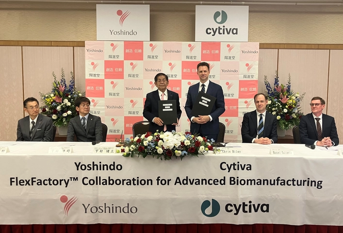 Yoshindo and Cytiva signs collaboration with FlexFactory™ solution