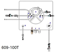 Allegro™ 50 L mixer biocontainer, code 609-100T