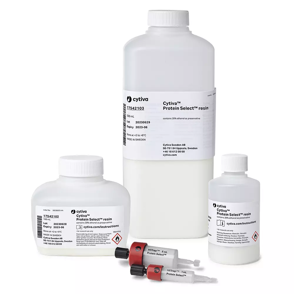 Protein Select resin and Protein-Select HiTrap family image