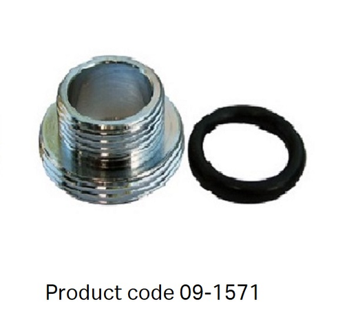 Thread adapter for faucets, product code 09-1571