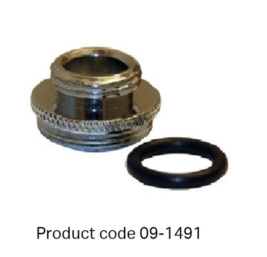 Pall Medical thread adapter for faucets, product code 09-1491