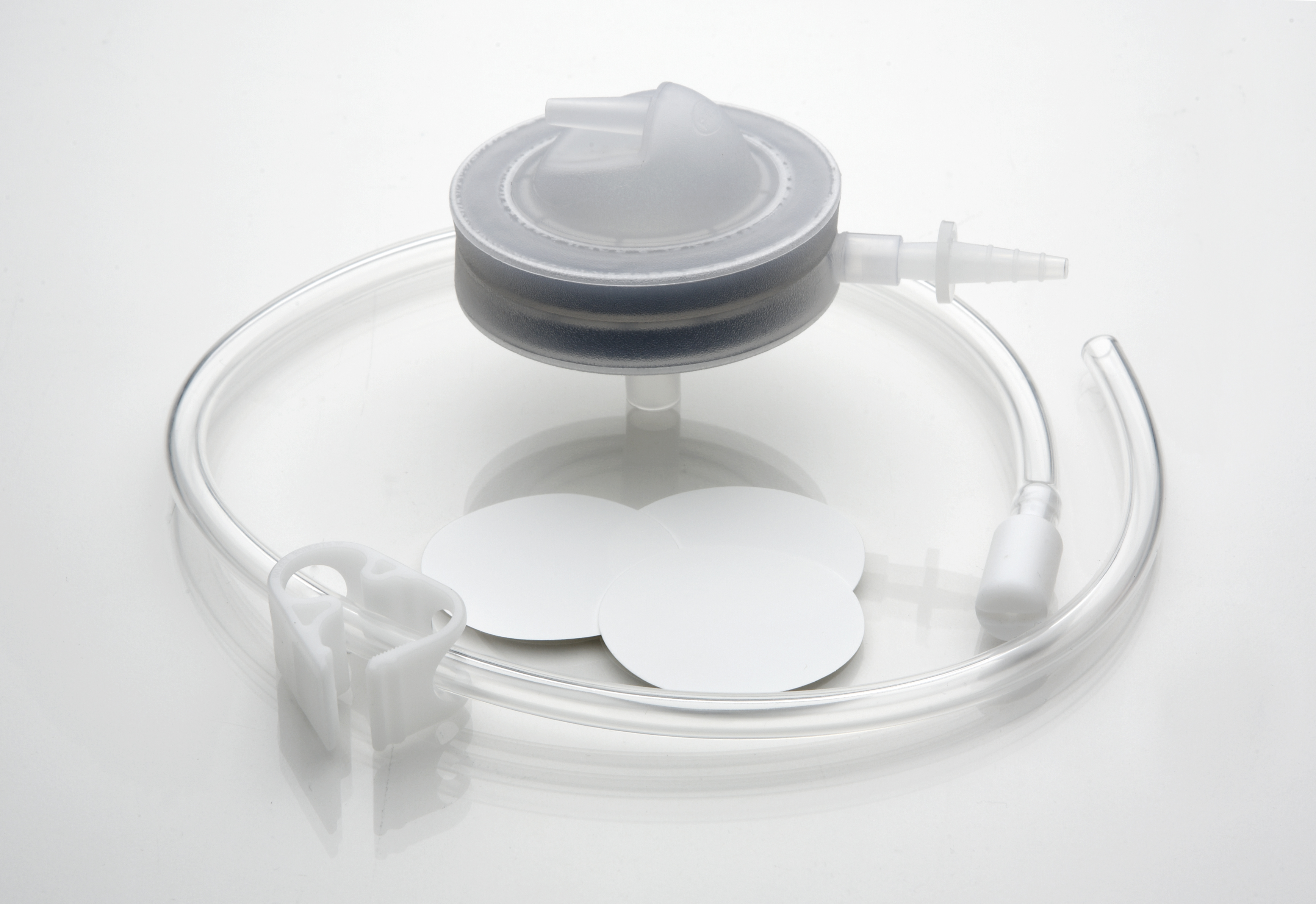 SolVac™ filter holder and membrane discs.