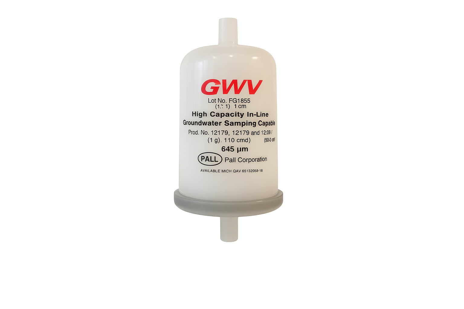 GWV High Capacity Groundwater Sampling Capsules