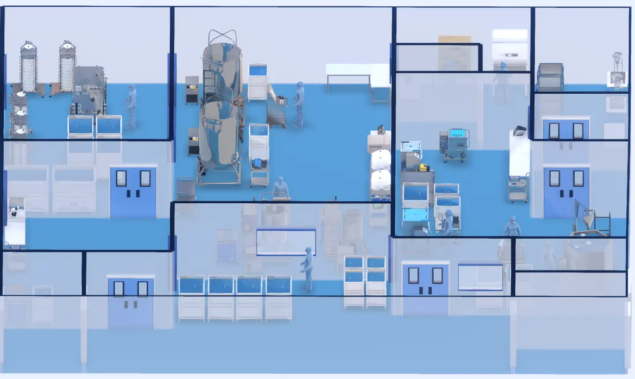 Buffer preparation suite in hakobio tool