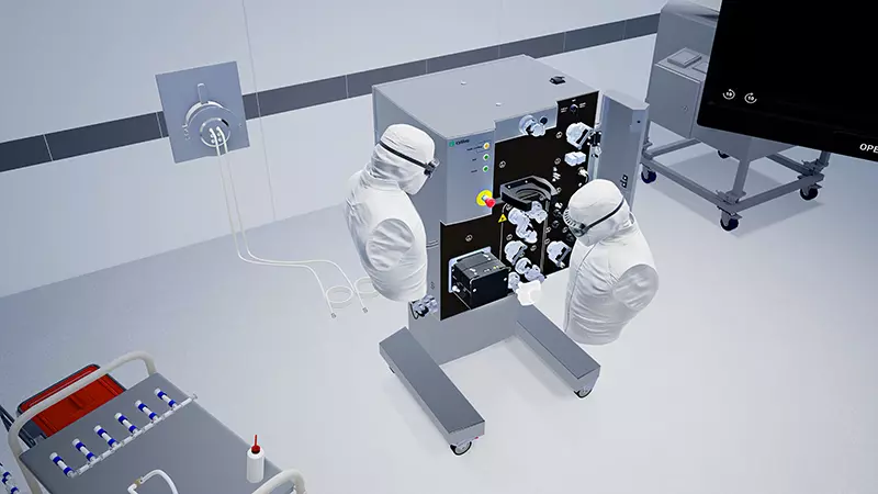 Cytiva VR operator training example