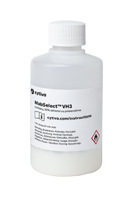MabSelect VH3 protein A affinity resin in 25 mL bottle