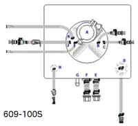 Allegro™ 50 L mixer biocontainer, code 609-100S