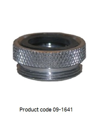 Pall Medical threaded adapter for faucets, product code 09-1641