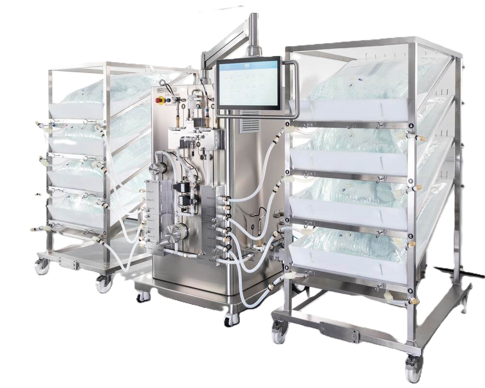 Allegro™ Connect buffer management system provides in-line dilution of buffer at point of use.