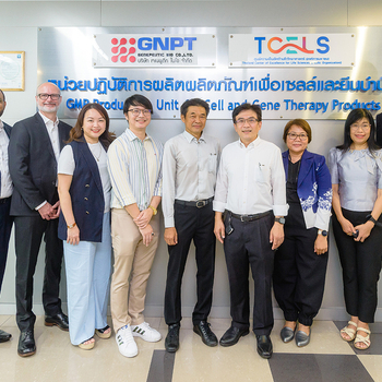 Cytiva leadership team visit Genepeutic Bio’s manufacturing facility in Thailand