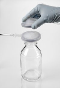 SolVac™ filter holder operation step 2