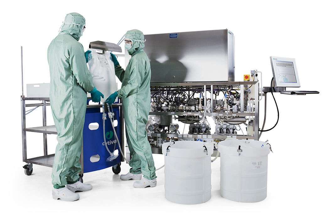 In-line conditioning minimizes manual operations during buffer preparations.