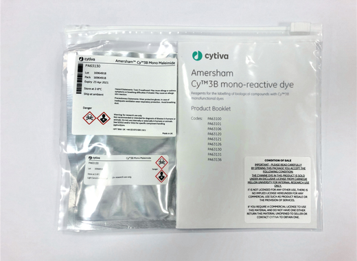 mi ページ CyDye Mono-Reactive Maleimide Fluorescent Dyes | Cytiva