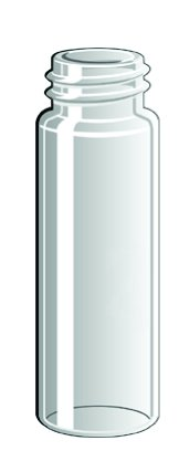 Glass vial 16 mm