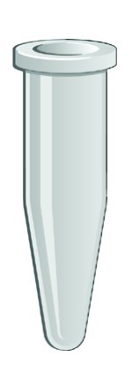 Plastic vials 1.5 mL