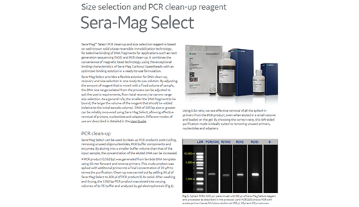 Sera-Mag Select Datafile