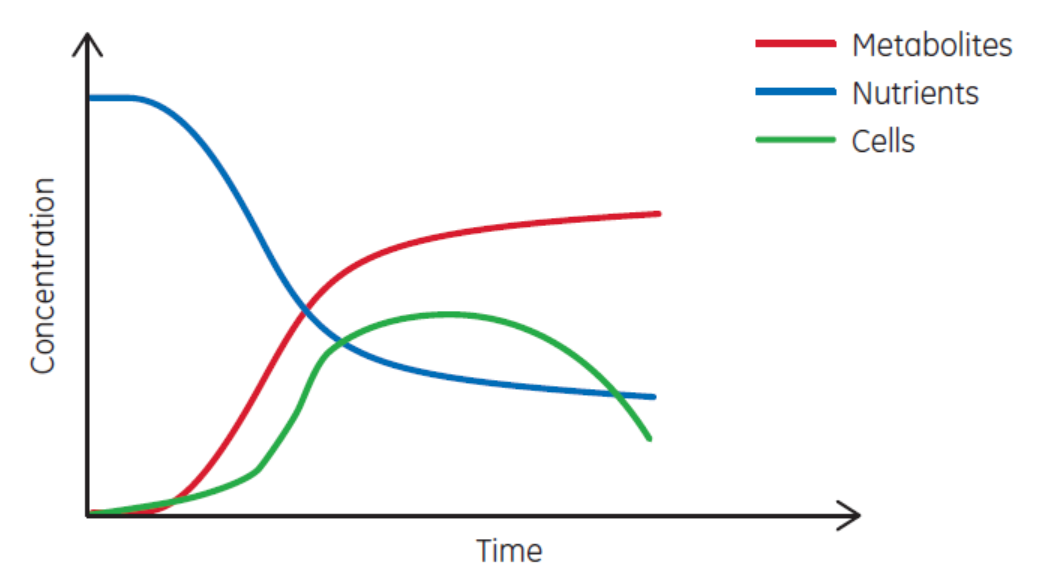 characteristic curves for batch process