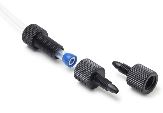 Union 5/16" female - 1/16" male and ferrule