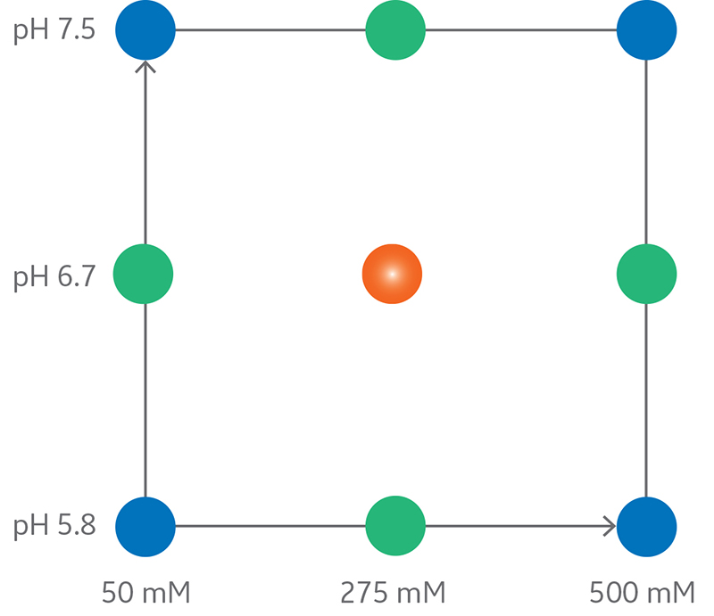 How buffer pH and NaCl affect size exclusion chromatography Cytiva