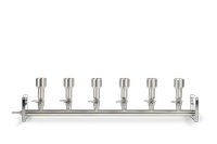 Stainless steel filter funnel manifold