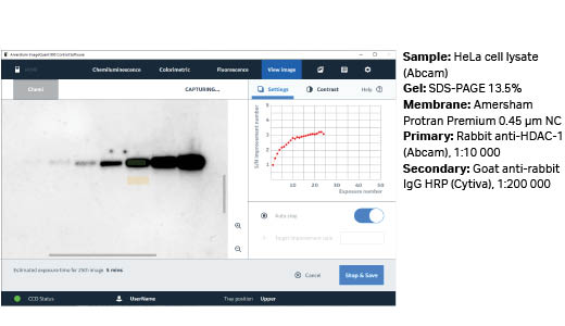 Signal-to-noise improvement during SNOW capture using ECL Prime