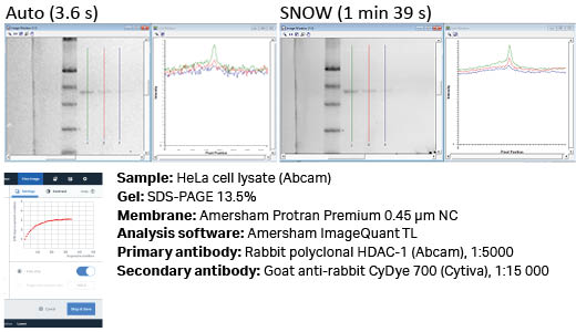 Additional bands detection with SNOW mode