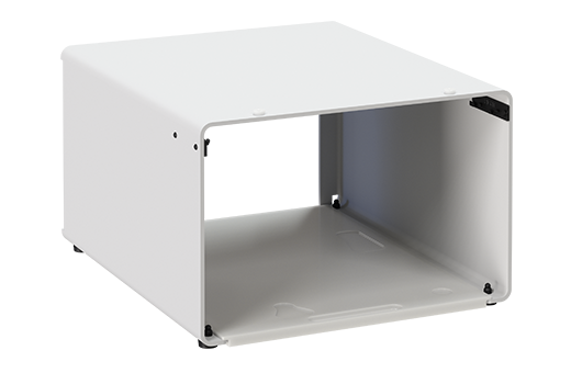 Tunnel F9-T for placement of Fraction collector F9-T below an ÄKTA go protein purification system. 