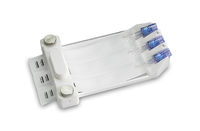 Omics clamp with bag in position