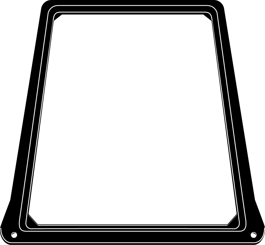 White Trans Tray