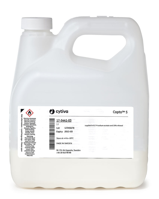 Capto™ S ion exchange chromatography resin | Cytiva