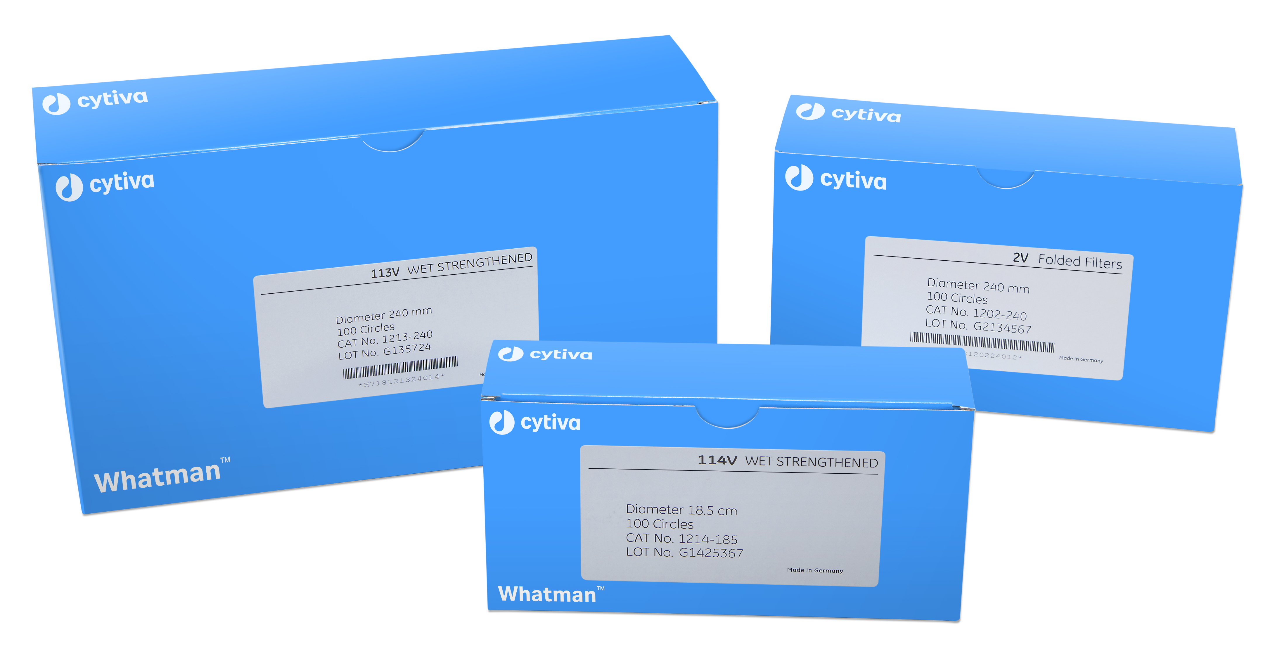 Whatman™ Qualitative Filter Papers, Fluted, Grade 113V | Cytiva