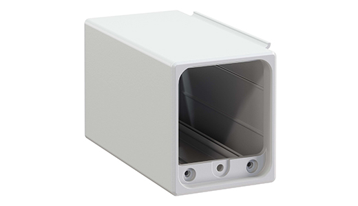 The extension box holds additional modules outside the systems chassis for ÄKTA go, ÄKTA pure, ÄKTA avant, and ÄKTA pilot 600