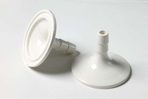 Connector 50 mm TC - 9.5 mm hose barb