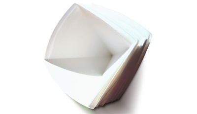 CF pyramid folded filter papers