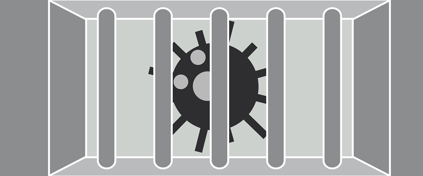 Locked up cancer cell
