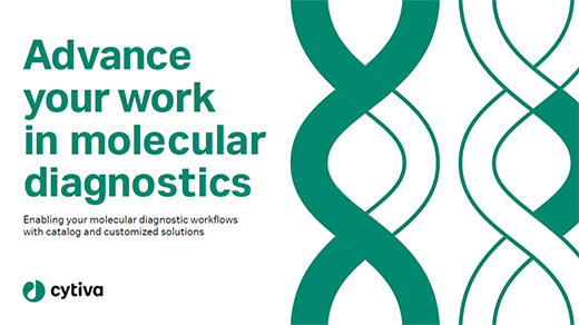 Mol Dx and custom guide Cytiva branded front cover image