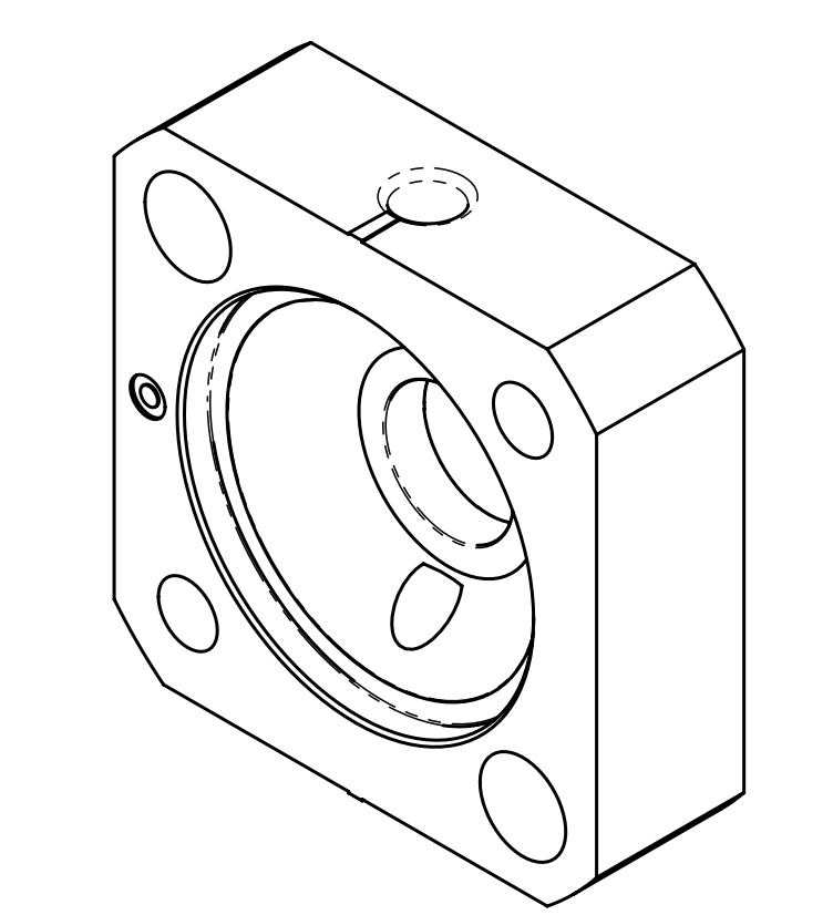Rinsing/draining housing