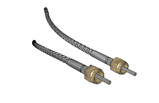 Long optical fibre kit 500 mm