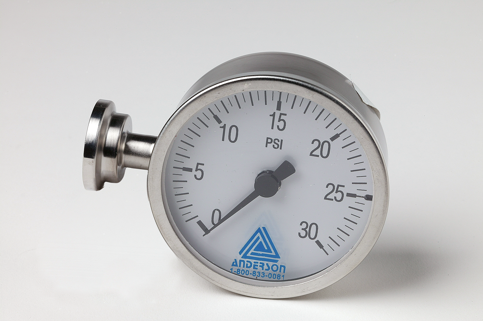 P.GAUGE,0-30PSIG-0.75-IN TC