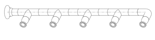 Pump manifold 1 inch