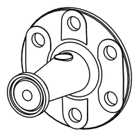 TC adaptor i.d. 10 mm