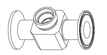 Pressure flow cell i.d. 22 mm