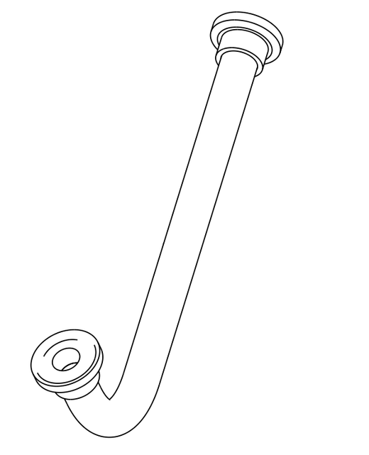 Tube 10 mm pH-outlet