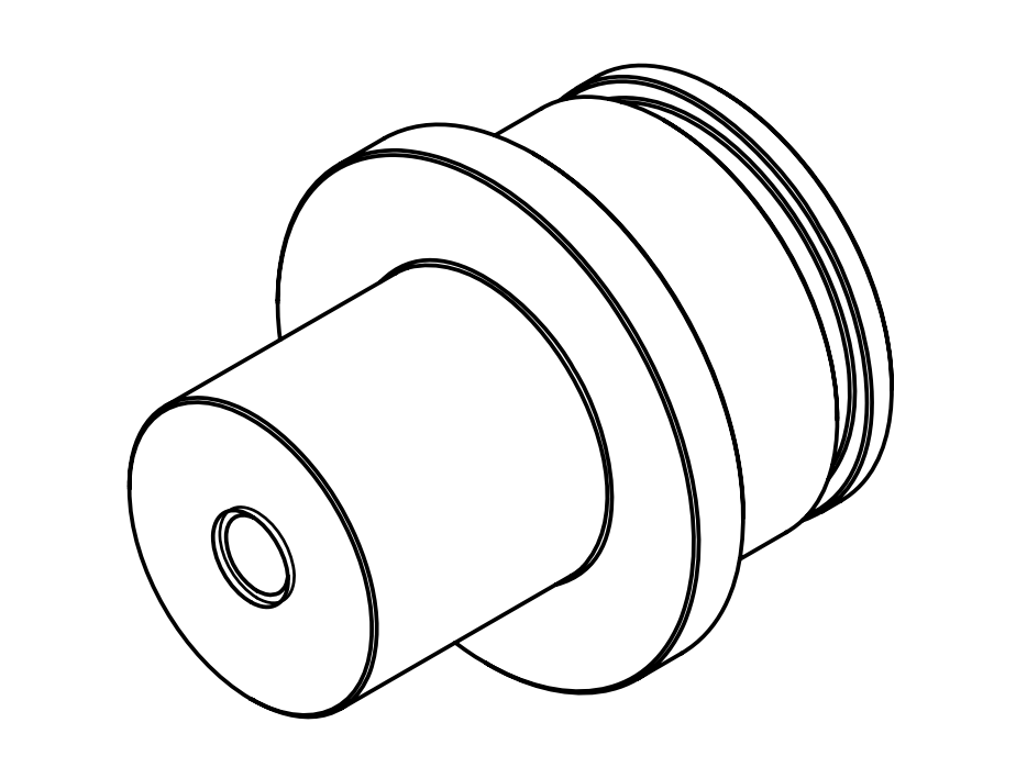 End Piece Superloop 150 mL
