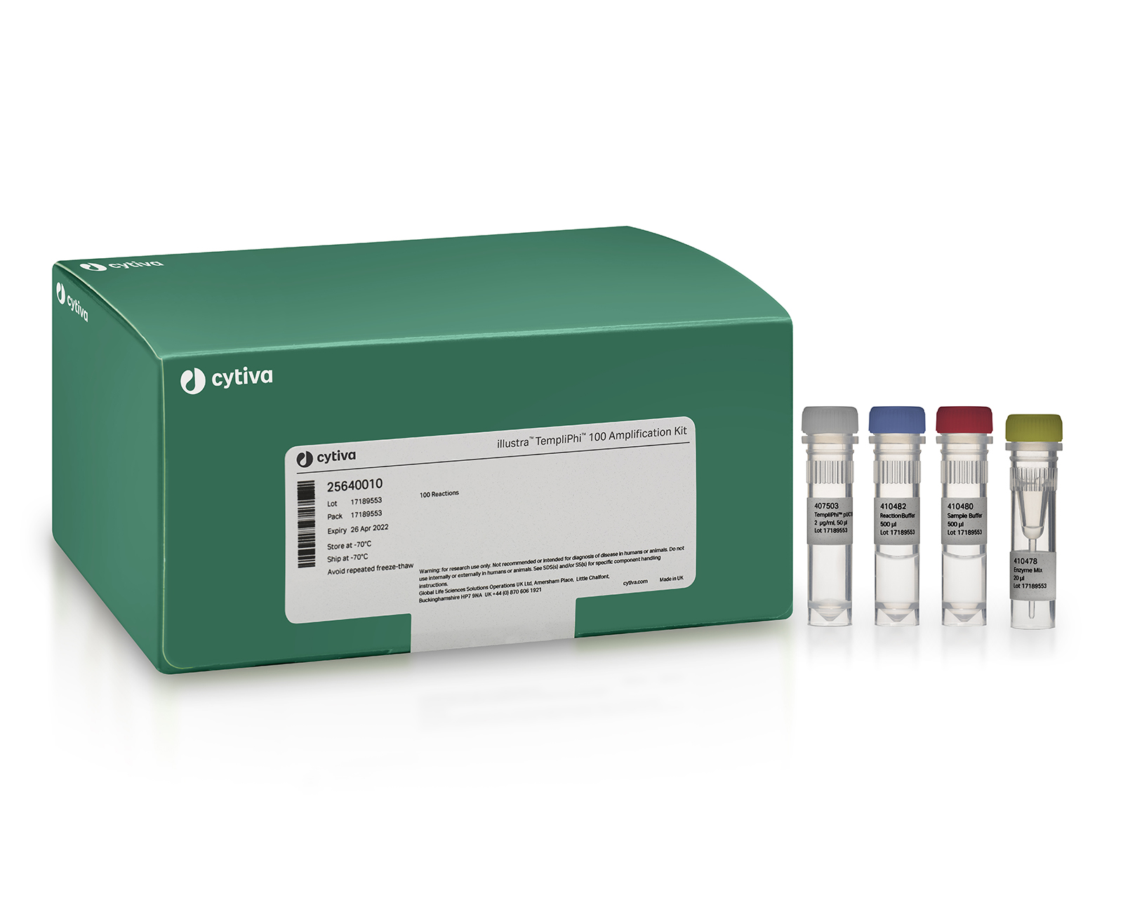 TempliPhi 100/500 Amplification Kits