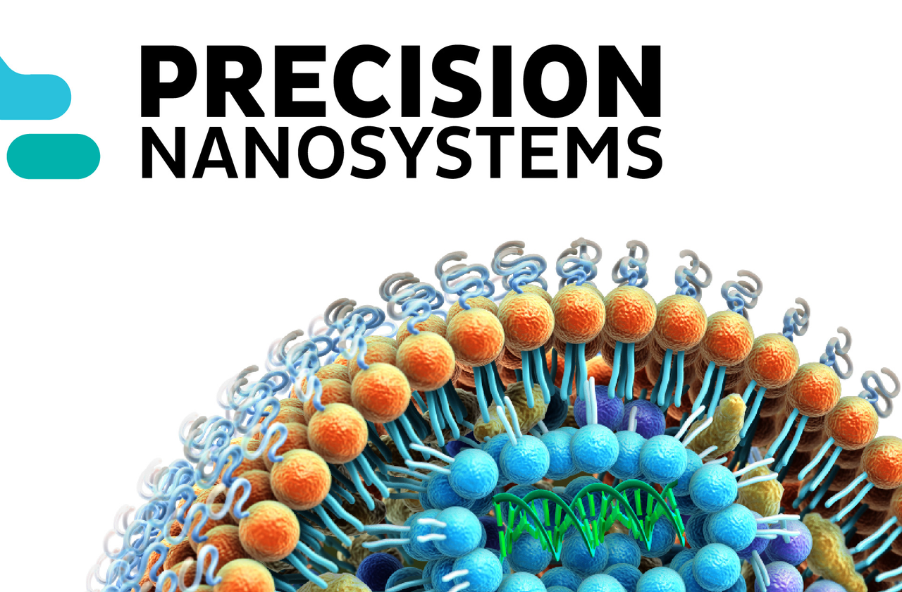 Precision NanoSystems logo with LNP